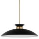 A thumbnail of the Nuvo Lighting 60/7462 Matte Black / Burnished Brass