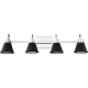 A thumbnail of the Nuvo Lighting 62/1474 Polished Nickel / Matte Black