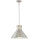 A thumbnail of the Nuvo Lighting 62/852 Brushed Nickel / White Accent