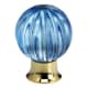 A thumbnail of the Omnia 4405/30 Polished Brass with Azure Glass