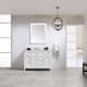 A thumbnail of the Ove Decors Tahoe 48 White / Carrera Marble Top