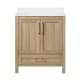 A thumbnail of the Ove Decors Kansas 30 White Oak / Cultured Marble Top