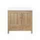 A thumbnail of the Ove Decors Kansas 36 White Oak / Cultured Marble Top