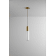 A thumbnail of the Oxygen Lighting 3-653 Aged Brass / Matte White Shade