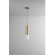 A thumbnail of the Oxygen Lighting 3-654 Aged Brass / Matte White Shade