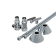 A thumbnail of the PROFLO PFXCAC32CLKL12 Chrome