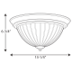 A thumbnail of the Progress Lighting P2305-LED Line Drawing