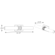 A thumbnail of the Progress Lighting P2839-LED Line Drawing