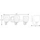 A thumbnail of the Progress Lighting P300118 Line Drawing