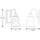 A thumbnail of the Progress Lighting P300137 Line Drawing