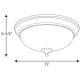 A thumbnail of the Progress Lighting P350003-LED Line Drawing