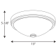A thumbnail of the Progress Lighting P350006-LED Line Drawing