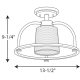 A thumbnail of the Progress Lighting P350032 Line Drawing