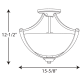 A thumbnail of the Progress Lighting P350034 Line Drawing