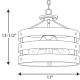 A thumbnail of the Progress Lighting P350049 Line Drawing