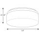 A thumbnail of the Progress Lighting P3911-LED Line Drawing
