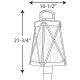 A thumbnail of the Progress Lighting P540009 Line Drawing