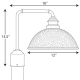 A thumbnail of the Progress Lighting P540032 Englewood Post Light Line Drawing