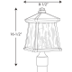 A thumbnail of the Progress Lighting P5459 Line Drawing