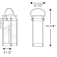 A thumbnail of the Progress Lighting P560004 Line Drawing