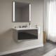 A thumbnail of the Robern 36-00NB00001 Tinted Gray Glass Vanity with Lyra Top