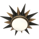 A thumbnail of the Robert Abbey Cosmos Flushmount Deep Patina Bronze / Warm Brass