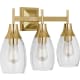 A thumbnail of the Robert Abbey Grace 21 Vanity Light Modern Brass