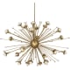 A thumbnail of the Robert Abbey Sputnik L Chandelier Antique Brass