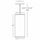 A thumbnail of the Robert Abbey Elena S Pendant Robert Abbey-Elena S Pendant-Line Drawing