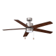 A thumbnail of the RP Lighting and Fans Aldea V LED Brushed Nickel / Walnut