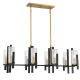A thumbnail of the Savoy House 1-1907-8 Matte Black / Warm Brass