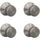 A thumbnail of the Schlage F10-BWE-4PACK Satin Nickel