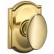 A thumbnail of the Schlage F10-SIE-CAM Polished Brass