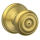 A thumbnail of the Schlage F40-GEO Satin Brass