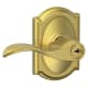 A thumbnail of the Schlage F51-ACC-CAM Satin Brass