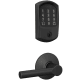 A thumbnail of the Schlage FBE489WB-GRW-BRW Matte Black