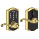 A thumbnail of the Schlage FE695-CAM-FLA Bright Brass