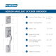 A thumbnail of the Schlage F62-ADD-FLA-LH Schlage F62-ADD-FLA-LH