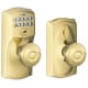 A thumbnail of the Schlage FE595-CAM-GEO Lifetime Polished Brass