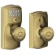 A thumbnail of the Schlage FE595-CAM-GEO Antique Brass