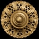 A thumbnail of the Schonbek 5010 Schonbek-5010-Heirloom Gold Finish Swatch - Black Background