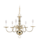 A thumbnail of the Sea Gull Lighting 3410 Shown in Polished Brass