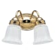 A thumbnail of the Sea Gull Lighting 4871 Shown in Polished Brass