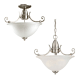 A thumbnail of the Sea Gull Lighting 51050 Shown in Brushed Nickel