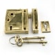 A thumbnail of the Signature Hardware 910783-KE-B-LH Polished Brass