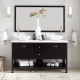 A thumbnail of the Signature Hardware 942023 Black / Carrara Marble