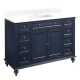 A thumbnail of the Signature Hardware 953301-48-RUMB-1 Vintage Navy Blue / Feathered White
