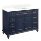 A thumbnail of the Signature Hardware 953301-48-RUMB-8 Vintage Navy Blue / Feathered White