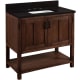 A thumbnail of the Signature Hardware 953310-36-RUMB-8 Rustic Brown / Absolute Black