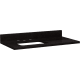 A thumbnail of the Signature Hardware 952990-RUMB-8 Rectangular Sink / Absolute Black Granite
